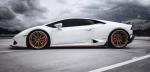 Lamborghini Huracan LP610-4 Bianco Avus by EVS Motors on ADV.1 Wheels (ADV5.0 M.V2 CS) 2018 года